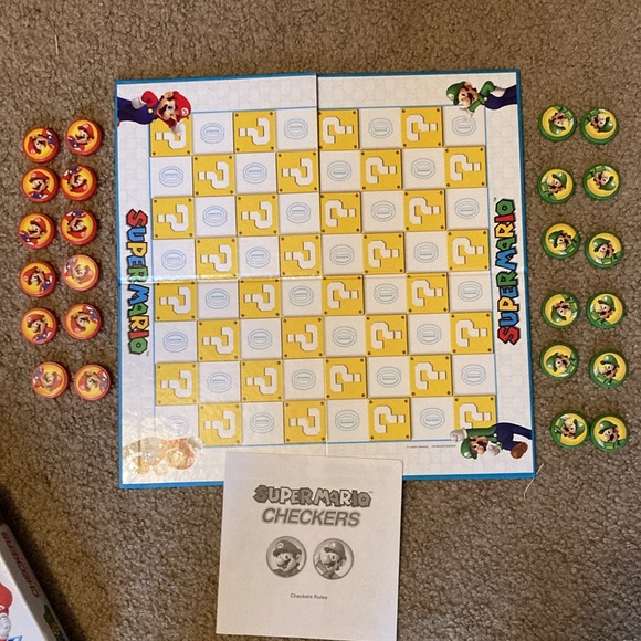 USAopoly super Mario checkers game - Picture 2 of 10